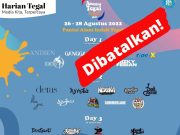 Amazing Tegal Festival 2022 Batal, Apa Alasannya?