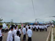 Pawai Besar Santri dari 200 Dayah Meriahkan Hari Santri Nasional di Pidie