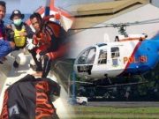Helikopter P1103 Polri Dipastikan Jatuh, Satu Jenazah Ditemukan