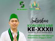 Keturunan Macoa Bawalipu ke XXI mencalonkan diri sebagai Calon Ketua Umum PB HMI di Kongres HMI Ke-32 di Pontianak