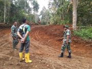 Dandim 0102/Pidie Tinjau Pelaksanaan TMMD Ke-119