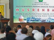 Buka Musrenbang, Pj Bupati Pidie Berharap Dapat Diperoleh Masukan Cerdas dan Konstruktif Untuk Pembangunan Pidie