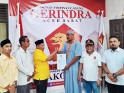 Wakil Ketua II DPRK Aceh Barat Mendaftar sebagai Calon Bupati Aceh Barat Gerindra Aceh Barat
