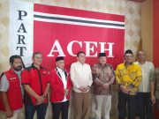 Teuku Muhammad Nurlif Mendaftar Sebagai Calon Wakil Gubernur Aceh dari Partai Aceh Pilkada Aceh