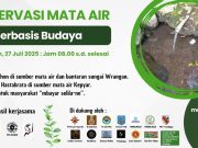 Warga Ponjen Jaga Sumber Air Lewat Aksi Budaya dan Tanam Pohon Gerakan Konservasi Mata Air
